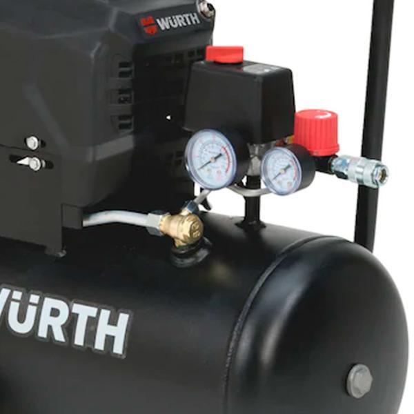 Compresor Wurth SOLID 24 L Electric/ Cu piston photo 4