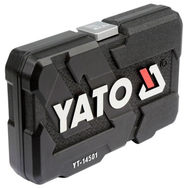 Set chei tubulare cu clichet Yato YT14501 Cantitatea în set: 56 buc. photo 3