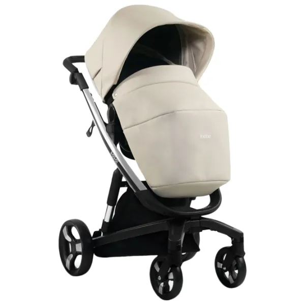 Детская коляска ibebe istop 1004528-002/ Бежевый photo 4