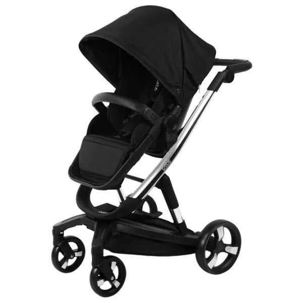 Детская коляска ibebe istop 1004528-004/ Черный photo 6