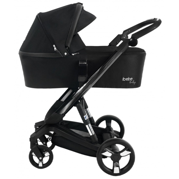 Детская коляска ibebe istop 1004528-005/ Черный photo 3