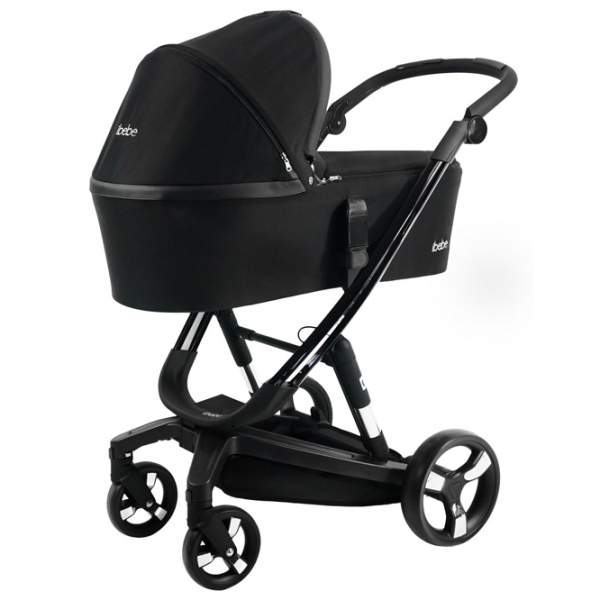 Детская коляска ibebe istop 1004528-005/ Черный photo 4