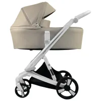 Детская коляска ibebe istop 1004528-003/ Бежевый photo 3