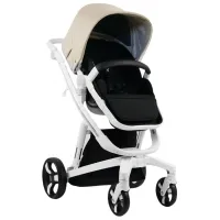 Детская коляска ibebe istop 1004528-003/ Бежевый photo 5