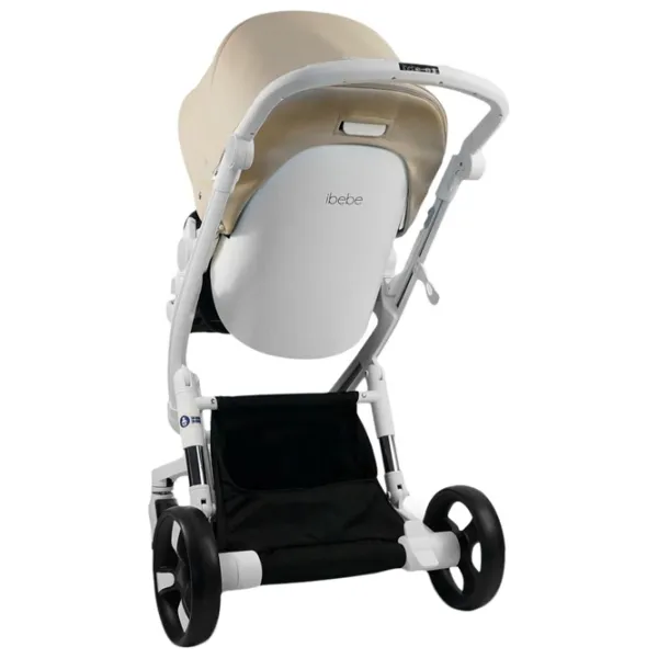 Детская коляска ibebe istop 1004528-003/ Бежевый photo 8