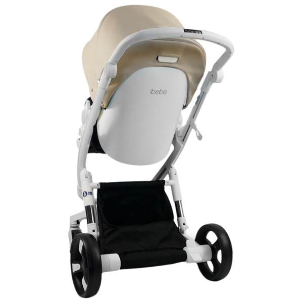 Детская коляска ibebe istop 1004528-003/ Бежевый photo 8