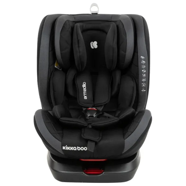 Детское автокресло Kikka Boo Armadillo  0 месяцев - 12 лет / 36 кг / Черный photo 2