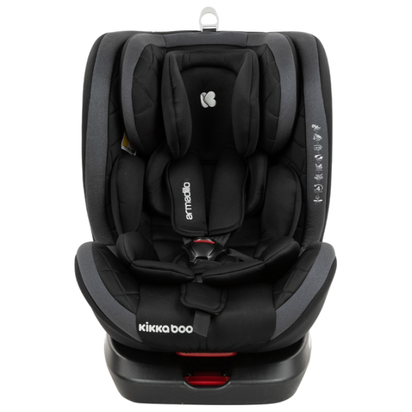 Детское автокресло Kikka Boo Armadillo  0 месяцев - 12 лет / 36 кг / Черный photo 2