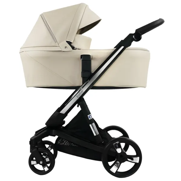 Детская коляска ibebe istop 1004528-001/ Бежевый photo 3