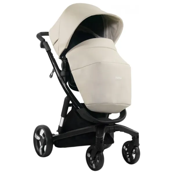 Детская коляска ibebe istop 1004528-001/ Бежевый photo 5
