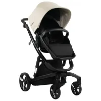 Детская коляска ibebe istop 1004528-001/ Бежевый photo 6