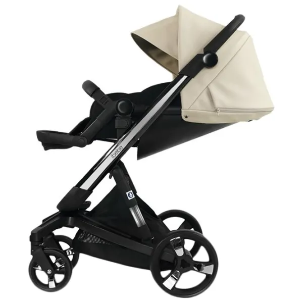 Детская коляска ibebe istop 1004528-001/ Бежевый photo 8