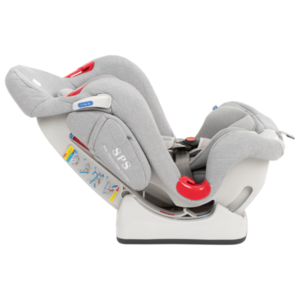 Детское автокресло Kikka Boo O'Right SPS  0 месяцев - 6 лет / 25 кг / Светло Серый photo 4