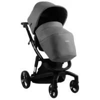 Детская коляска ibebe istop 1004528-007/ Серый photo 4