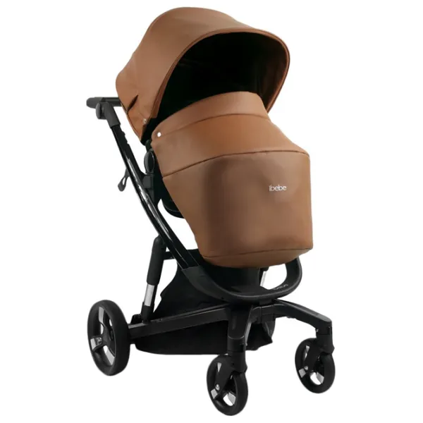 Детская коляска ibebe istop 1004528-009/ Коричневый photo 4