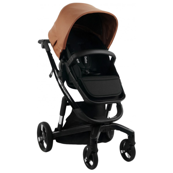 Детская коляска ibebe istop 1004528-009/ Коричневый photo 5