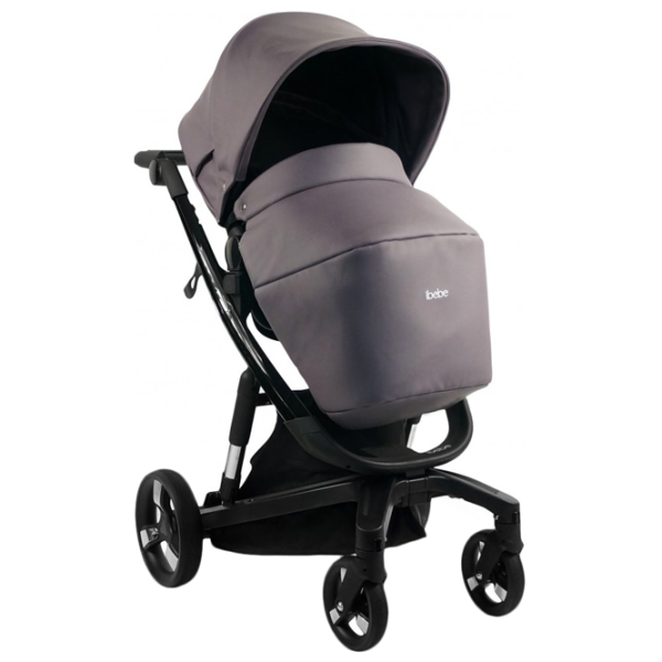 Детская коляска ibebe istop 1004528-008/ Лиловый photo 4 Детская коляска ibebe istop 1004528-008/ Лиловый photo 4