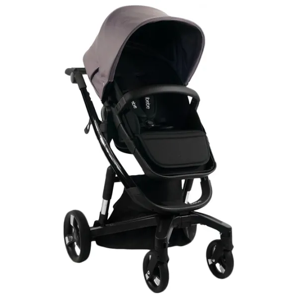 Детская коляска ibebe istop 1004528-008/ Лиловый photo 5 Детская коляска ibebe istop 1004528-008/ Лиловый photo 5
