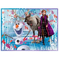 Puzzle 2D Trefl 4in1 Frozen 2 4+/ Numărul de piese: 207 photo 3