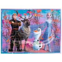 Puzzle 2D Trefl 4in1 Frozen 2 4+/ Numărul de piese: 207 photo 4