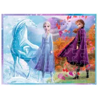 Puzzle 2D Trefl 4in1 Frozen 2 4+/ Numărul de piese: 207 photo 5