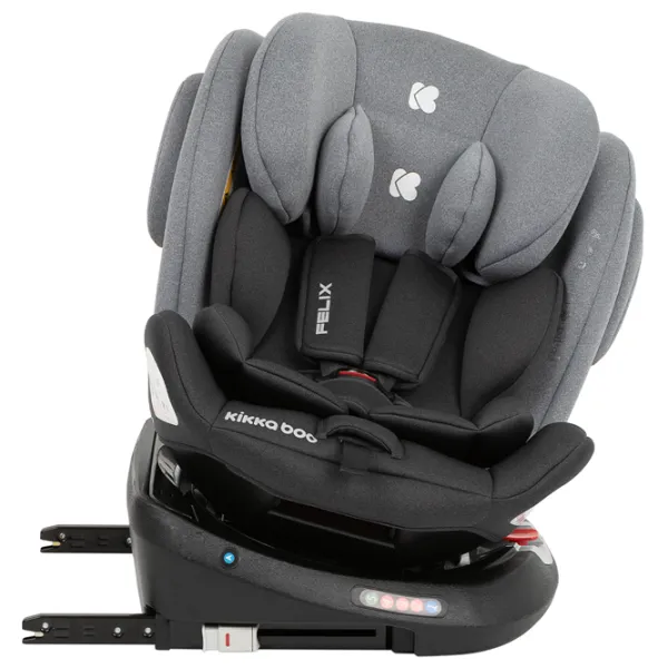 Scaun auto Kikka Boo Felix  0 luni - 12 ani / 36 kg / Dark Gray photo 5