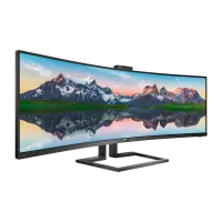 Monitor Philips 499P9H 48.8" DQHD 60 Hz / 5 ms / Black photo 2