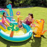 Piscină Intex Dino 57135 290 l/ Gonflabil/ Multicolor photo 2
