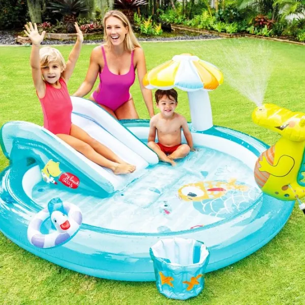 Бассейн Intex Alligator 57165 160 л/ Надувной/ Разноцветный photo 2