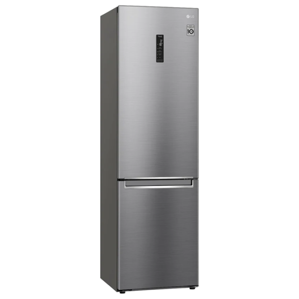 Frigider LG GW-B509SMUM cu congelator jos 384 l / 203 cm / Inox photo 2