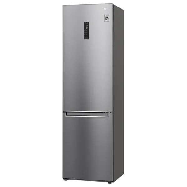 Frigider LG GW-B509SMUM cu congelator jos 384 l / 203 cm / Inox photo 3