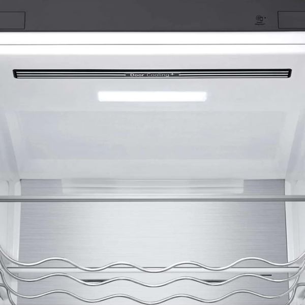 Frigider LG GW-B509SMUM cu congelator jos 384 l / 203 cm / Inox photo 8