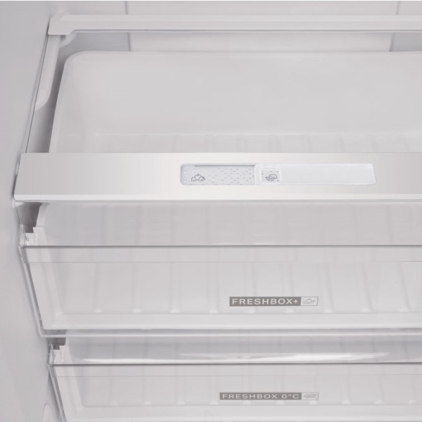 Frigider Whirlpool W7 911O OX cu congelator jos 368 l / 201 cm / Inox photo 5