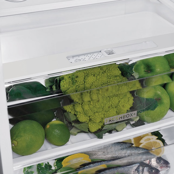 Frigider Whirlpool W7 911O OX cu congelator jos 368 l / 201 cm / Inox photo 6