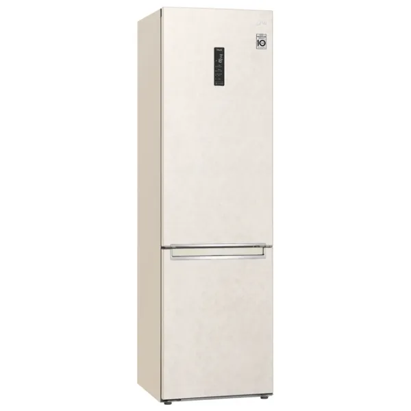 Frigider LG GW-B509SEUM cu congelator jos 384 l / 203 cm / Beige photo 2