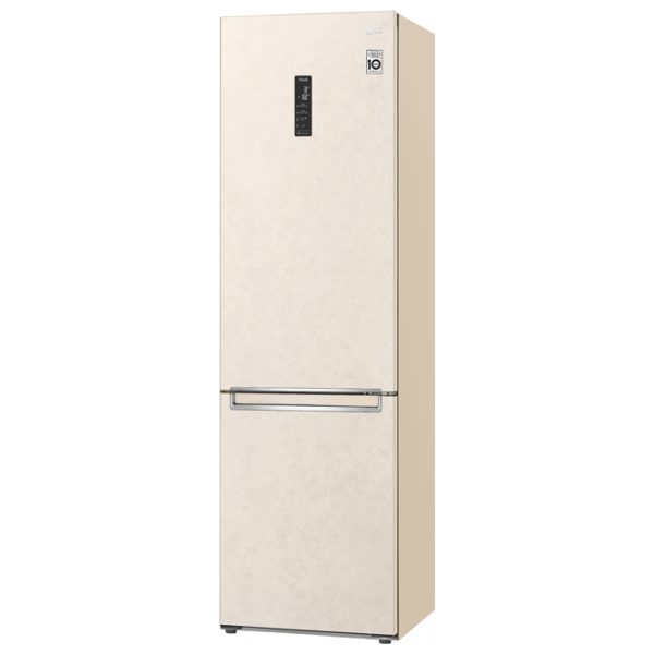 Frigider LG GW-B509SEUM cu congelator jos 384 l / 203 cm / Beige photo 3
