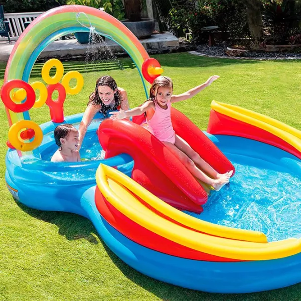Бассейн Intex Rainbow 57453 428 л/ Надувной/ Разноцветный photo 2