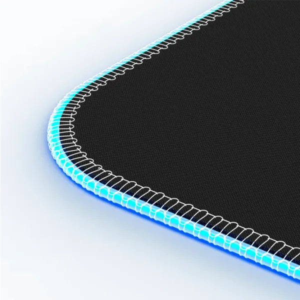 Covoraș pentru mouse Hama Lethality 200 Illuminated Blue Black photo 2