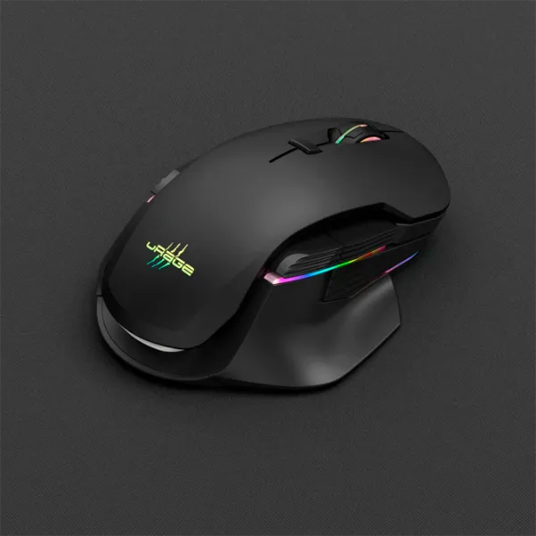 Covoraș pentru mouse Hama Lethality 200 Illuminated Blue Black photo 6
