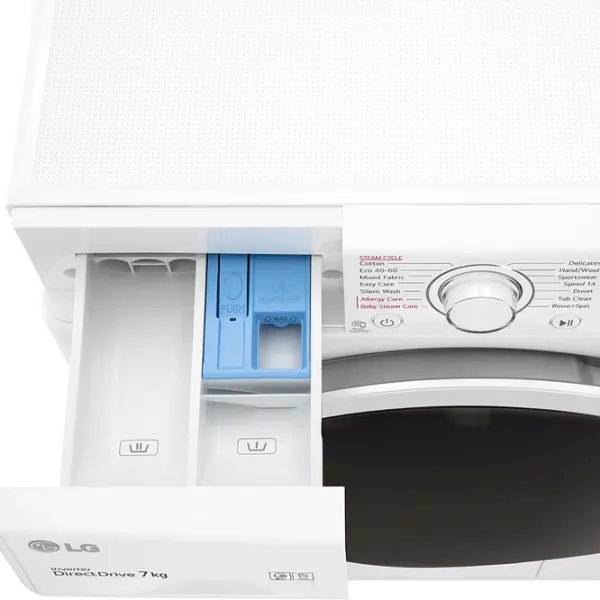 Mașină de spălat LG F2WV3S7AIDD 7 kg / 1200 rpm / White photo 9