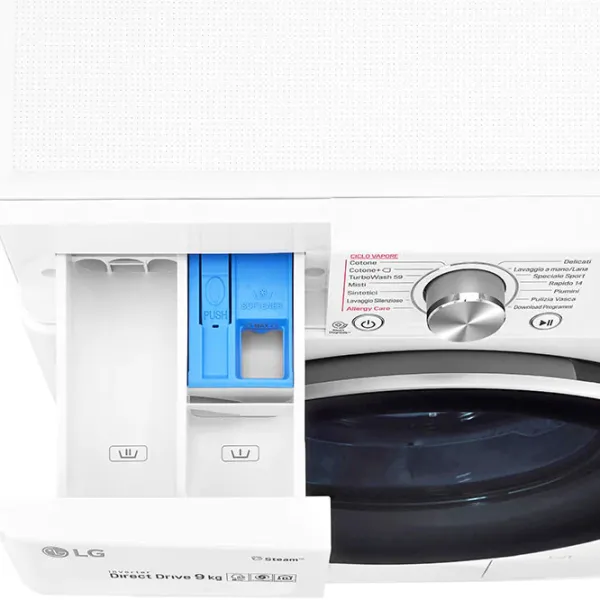 Mașină de spălat LG F4WV509S1E 9 kg / 1400 rpm / White photo 9 Mașină de spălat LG F4WV509S1E 9 kg / 1400 rpm / White photo 9