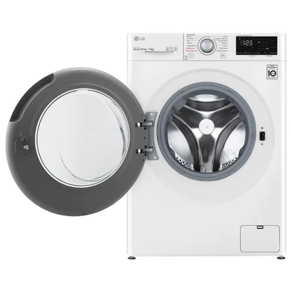 Mașină de spălat LG F2WV3S7S4E 7 kg / 1200 rpm / White photo 6