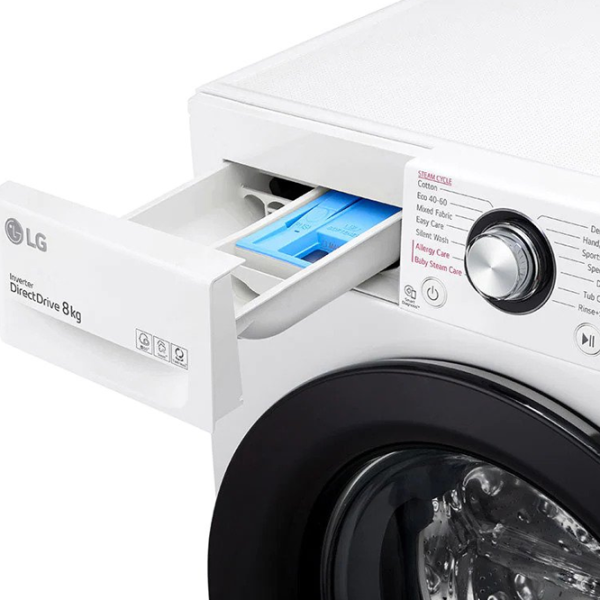 Mașină de spălat LG F4WV308S6U 8 kg / 1400 rpm / White photo 5 Mașină de spălat LG F4WV308S6U 8 kg / 1400 rpm / White photo 5
