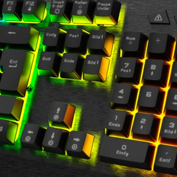 Клавиатура Hama Exodus 450 Metal Проводная/ Черный photo 3 Клавиатура Hama Exodus 450 Metal Проводная/ Черный photo 3