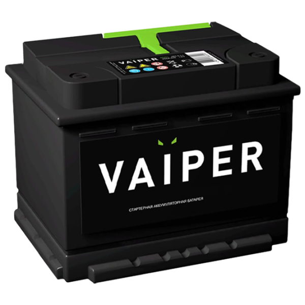 Acumulator auto VAIPER 6СТ-75.0 A/ h 580A R+ 580A photo 2 Acumulator auto VAIPER 6СТ-75.0 A/ h 580A R+ 580A photo 2