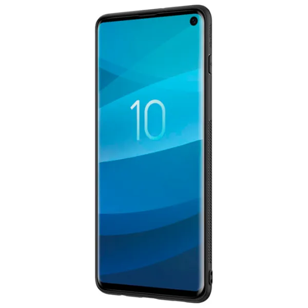 Husă pentru smartphone Samsung Galaxy S10 Nillkin/ Back/ TPU/ PC/ Black photo 4