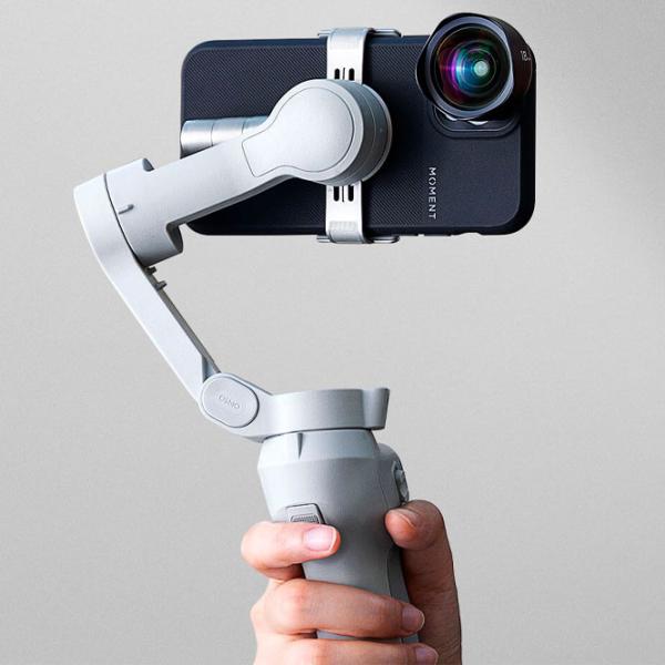 Stabilizator DJI Osmo Mobile 4 SE Bluetooth/ Light Gray photo 4