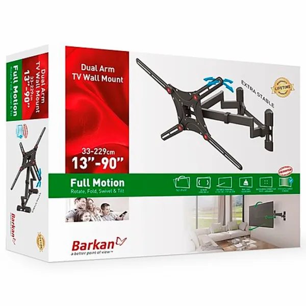 Suport TV Barkan BM464 VESA 600 x 400 mm photo 2