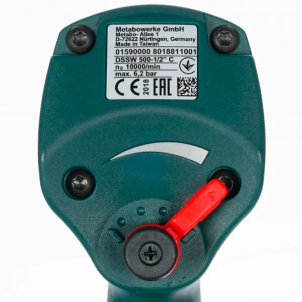 Гайковерт Metabo DSSW 500-1/ 2 (601590000) Пневматическое photo 5