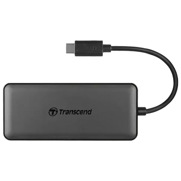 Adapter Transcend TS-HUB5C USB Type-C/ Black photo 2 Adapter Transcend TS-HUB5C USB Type-C/ Black photo 2